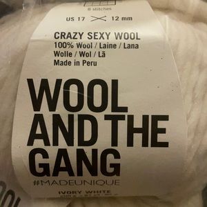 Wool and the Gang- listing for HannahKo